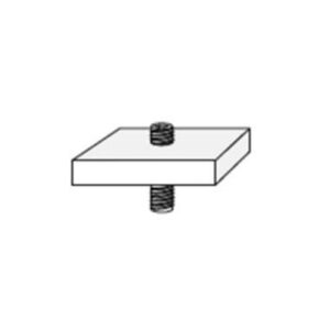 Feststeller Eisen mit Gewindestift M4x14 (Profil BSV 150)